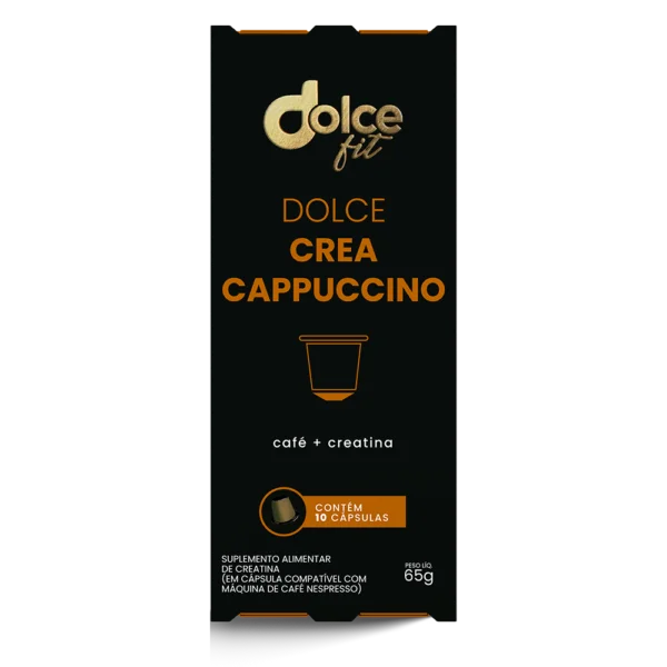 Dolce Crea - Café com Creatina Sabor Cappuccino