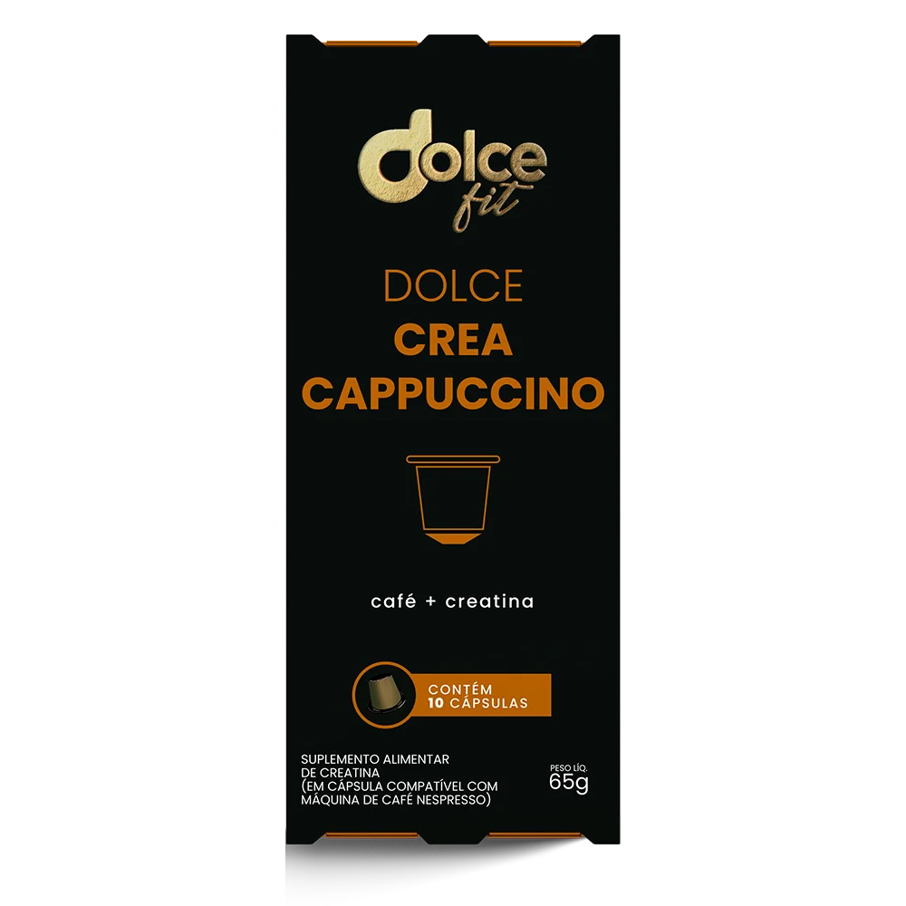 Dolce Crea - Café com Creatina Sabor Cappuccino